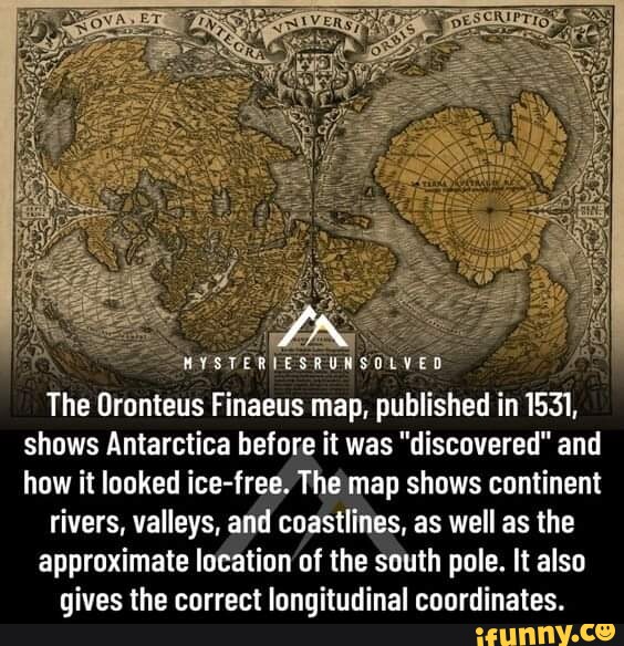 WYSTERIESRUNSOLVED The Oronteus Finaeus Map Published In 1531 Shows   Da0c73eafe03a9272274ed3a350ab539898f2c953ad0e928033a4b8c4cf925f9 1 