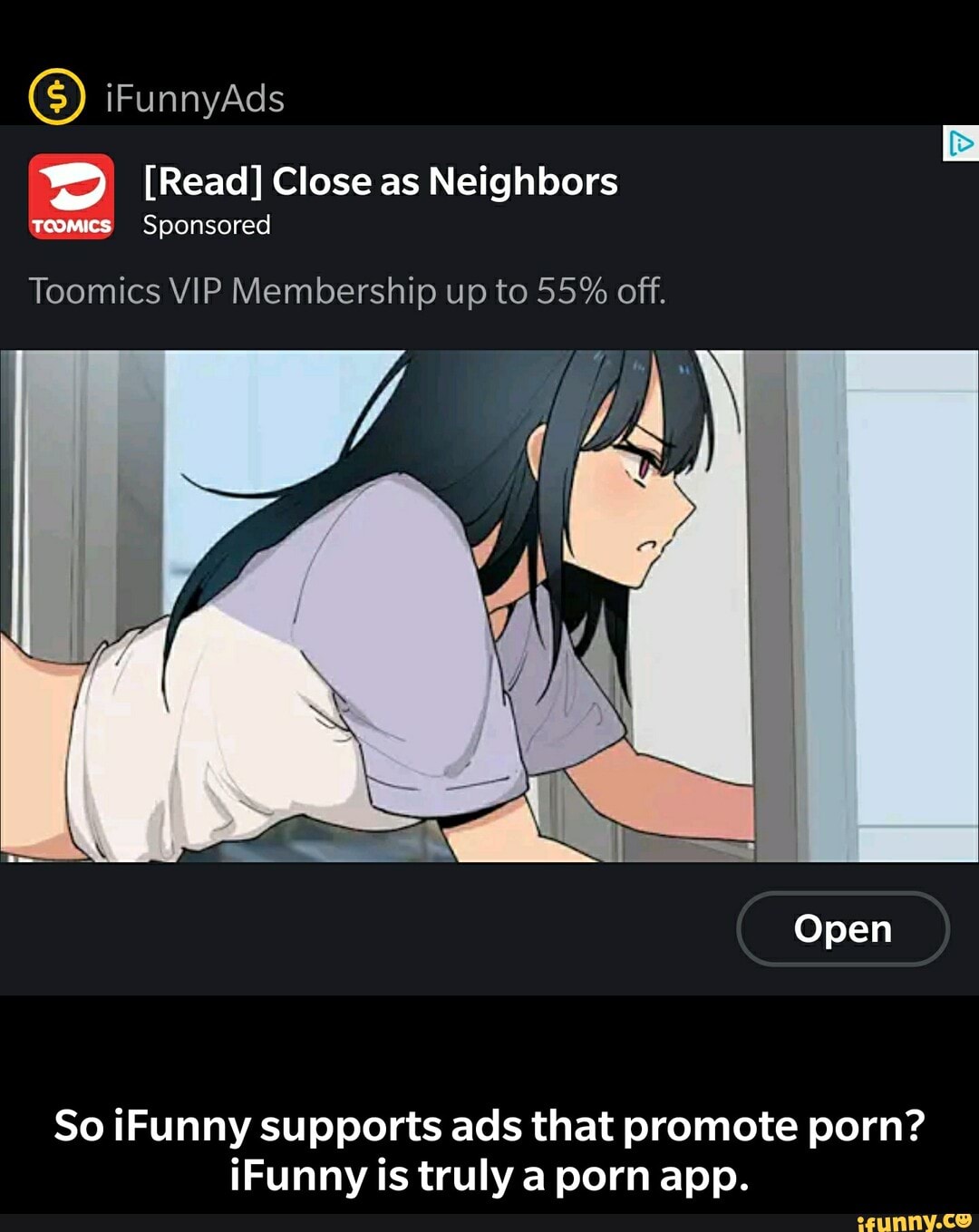 Cartoon Porn Ads - 5 [Read] Close as Neighbors ES Sponsored Toomics VIP Membership up to 55%  off. So