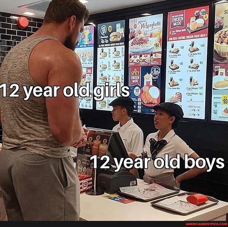 12 year old boys