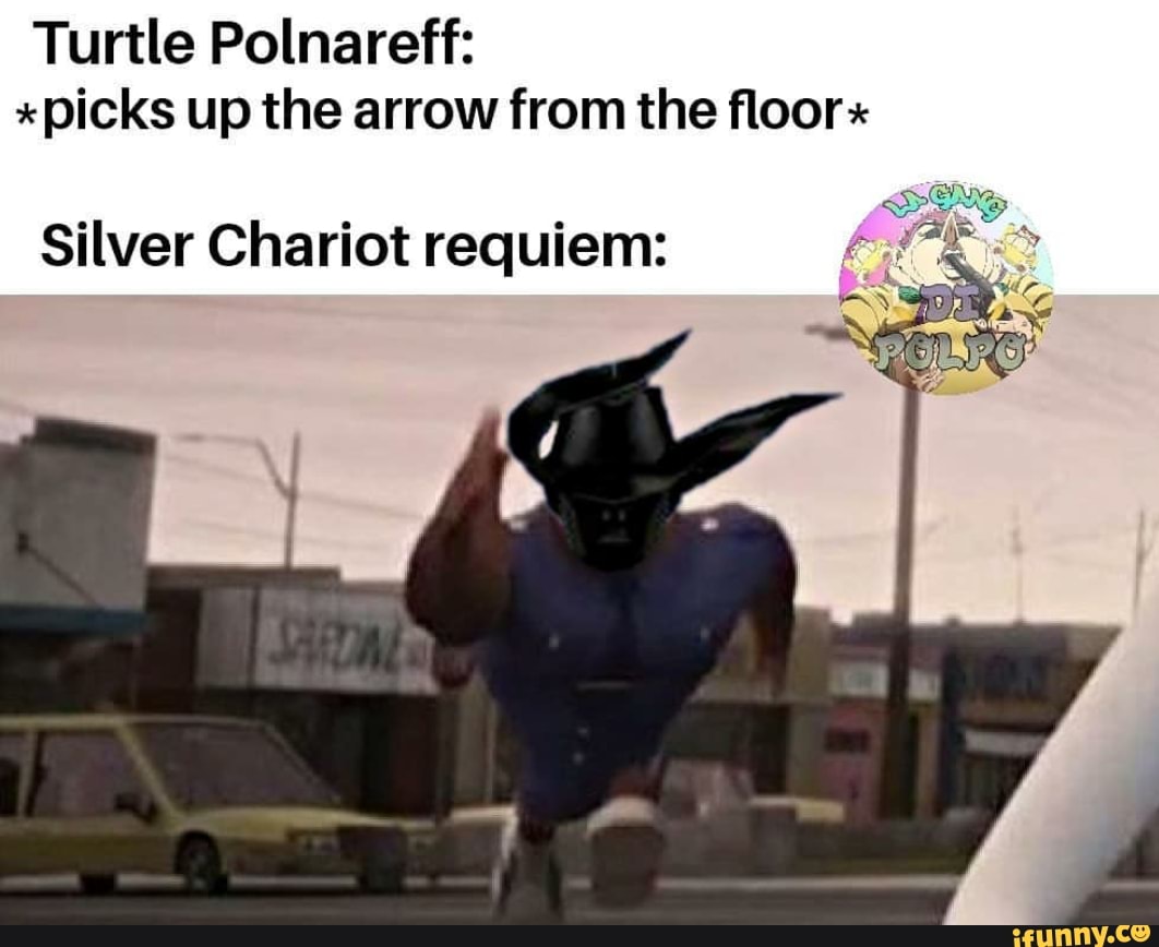 Mmu coco Junio . news» , momo Emis What if Polnareff could control Silver  Chariot Requiem? - What if Polnareff could control Silver Chariot Requiem?  - iFunny :)