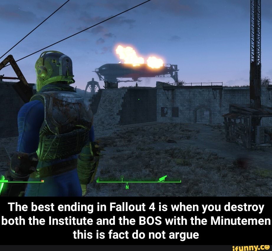 À 5 The Best Ending In Fallout 4 Is When You Destroy Both The Institute ...