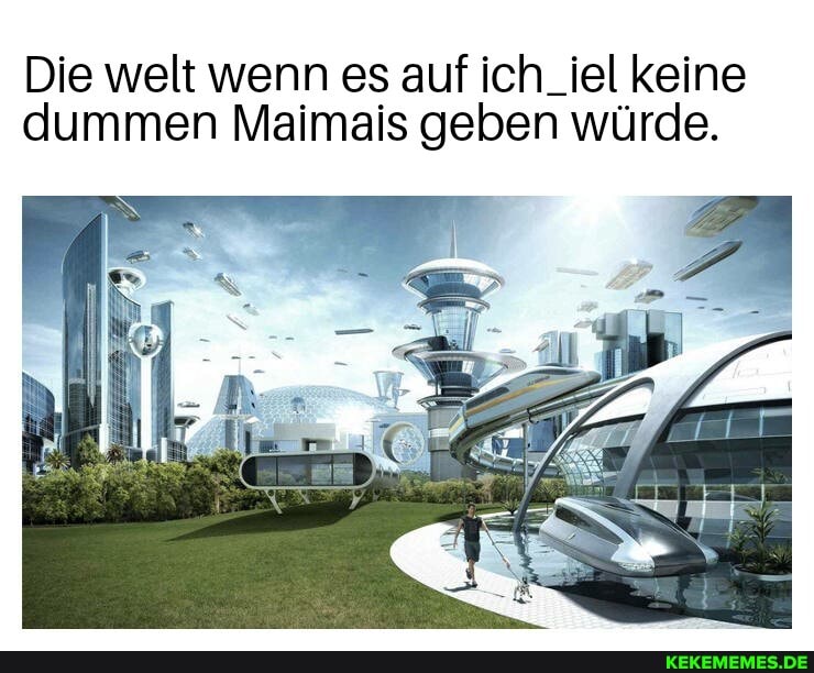 Die welt wenn es auf ich_iel keine dummen Ma geben würde.
