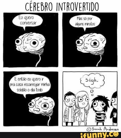 CÉREBRO INTROVERTIDO