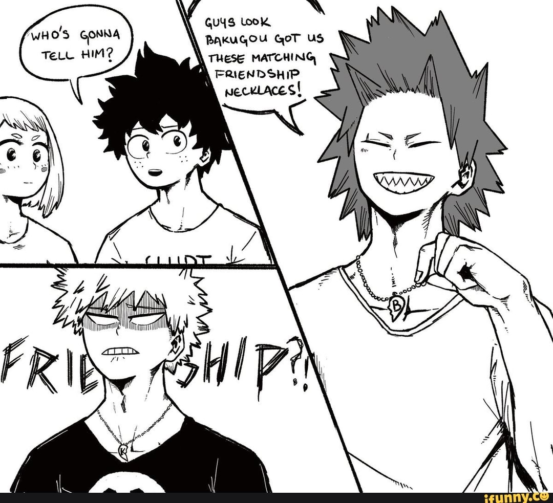 GUYS Look BAKUGOU GOT US À THESE MATCHING, A FRIENDSHIP AMET (WHO&apos;S GO...