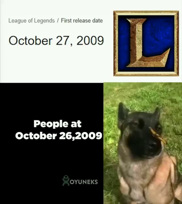 Birthday: League of Legends A Day Like Today October 27, 13 Years Ago in  2009, League of Legends was Officially Release : r/loreofleague
