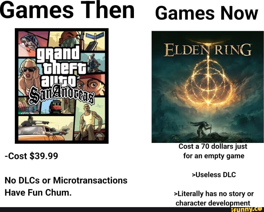 The only good one is the free game whit no micro transactions : r