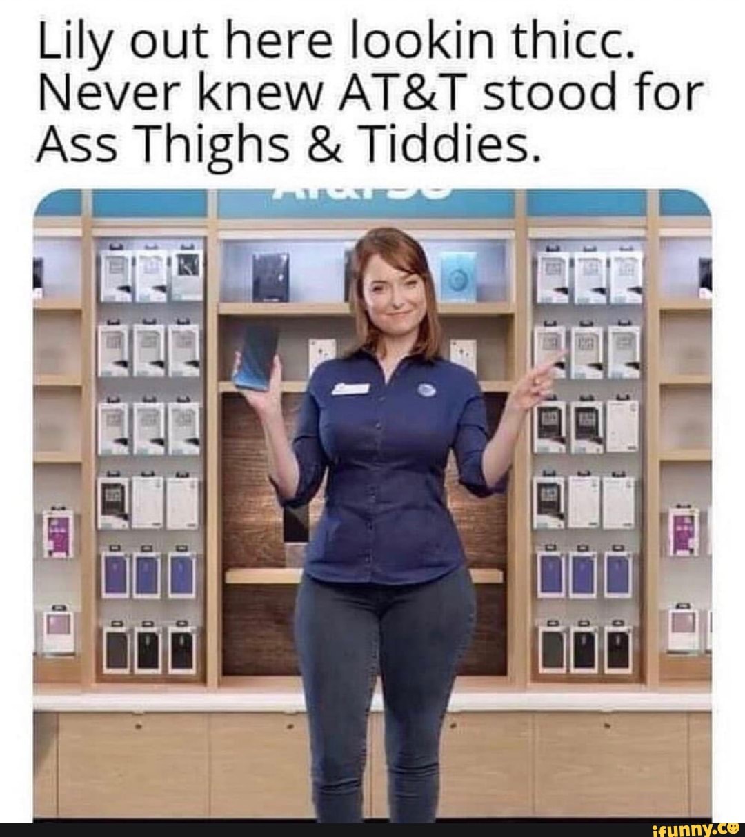 Ass and tiddies