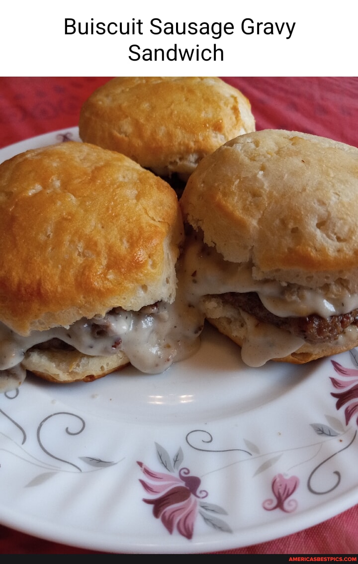 Buiscuit Sausage Gravy Sandwich America’s best pics and videos