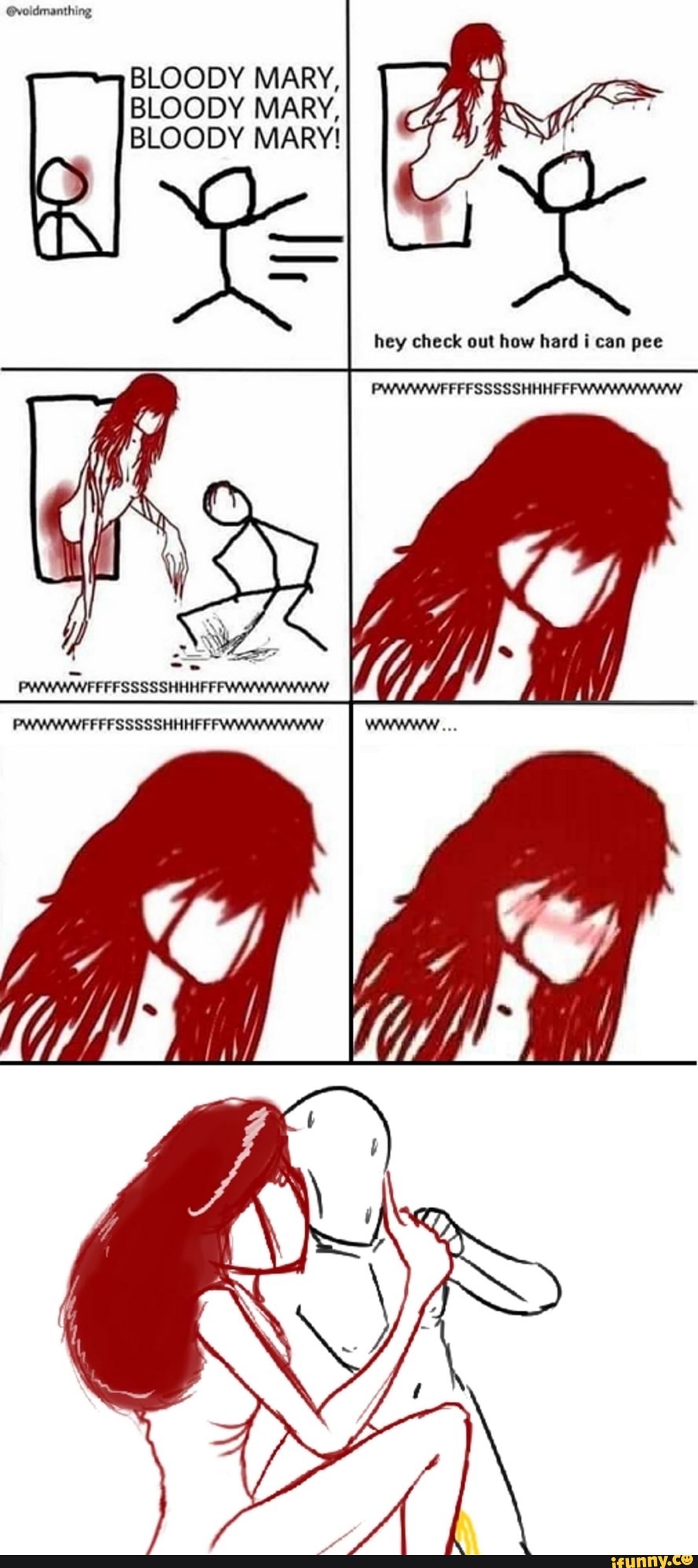 BLOODY MARY, BLOODY MARY, BLOODY MARY! hey check oul haw thard can pee