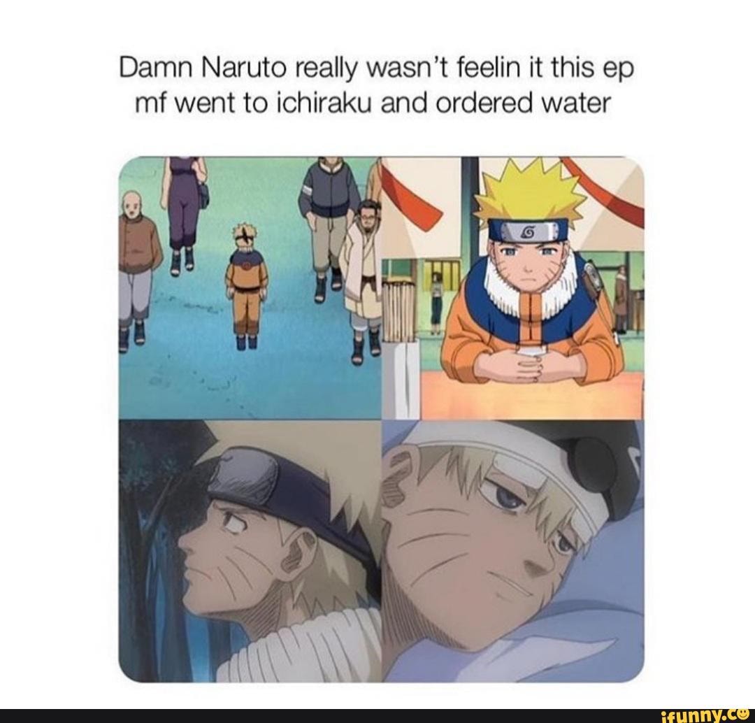 Damn Naruto really wasn't feelin it this ep mf went to ichiraku and ...