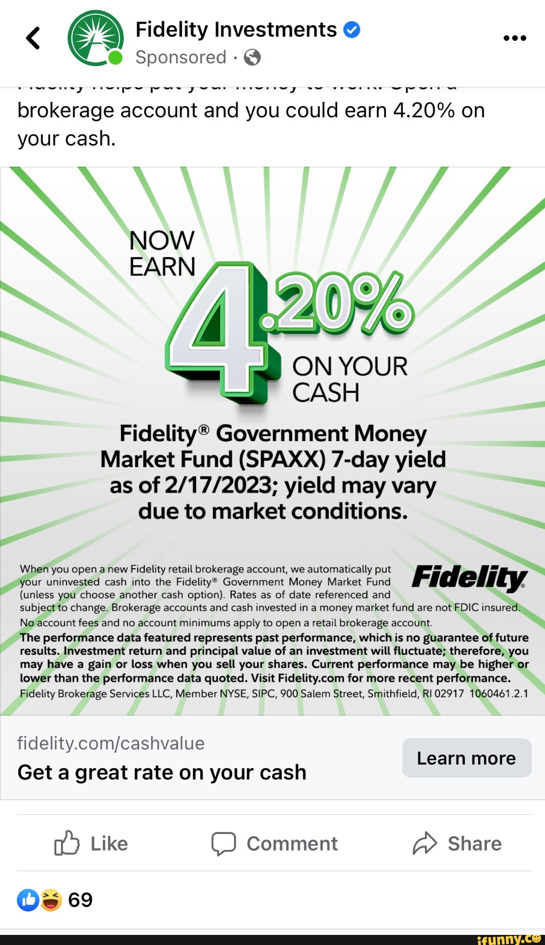 Spaxx 7 Day Yield