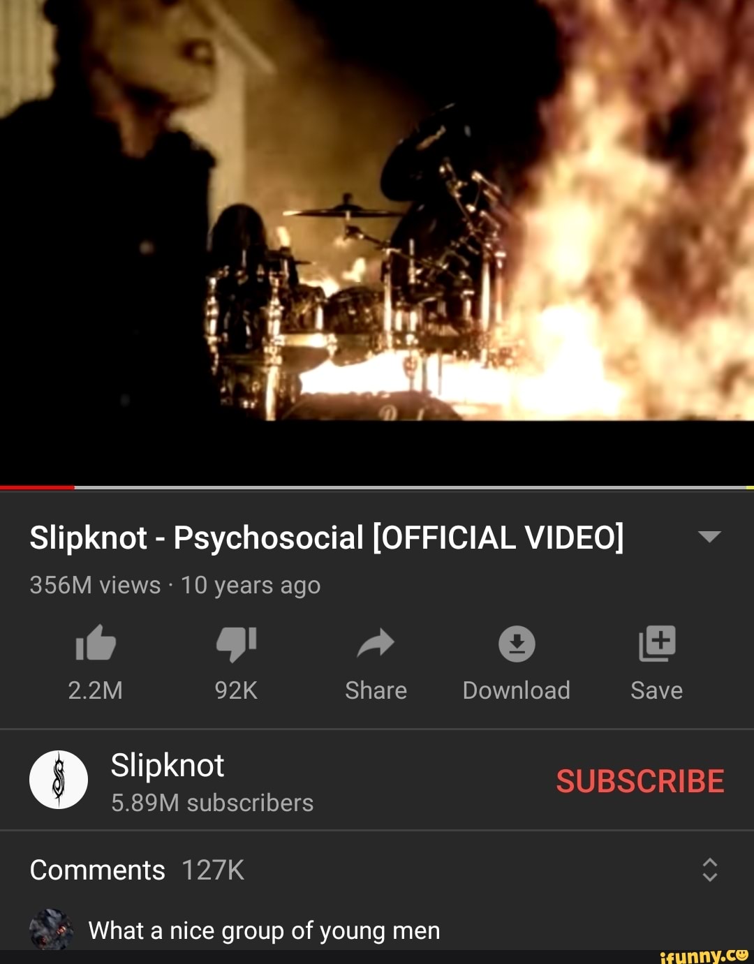slipknot psychosocial video