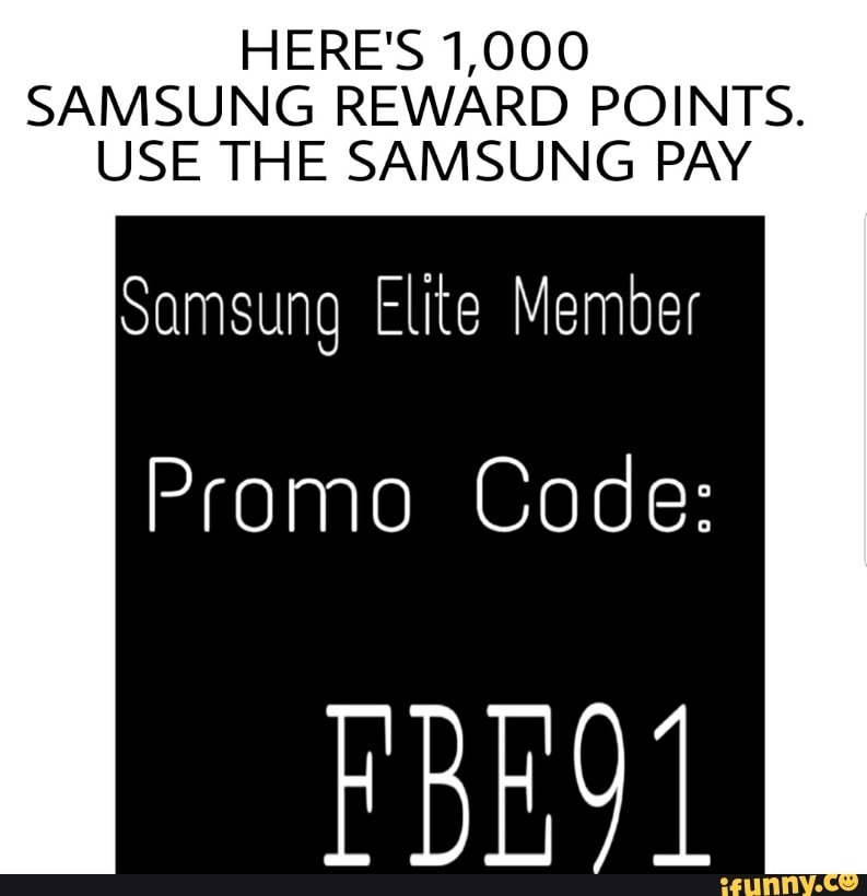 samsung pay promo code new user