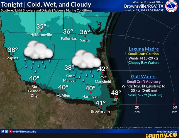 Weather Forecast Office TX Issued Jan 31, 2023 PM CST Tonight I Cold