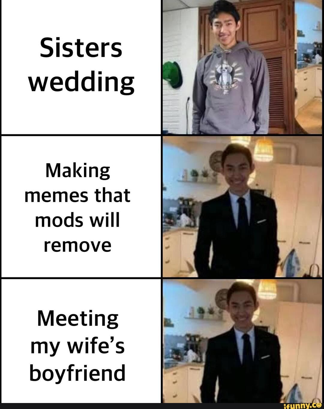 Sisters Wedding Making Memes That Mods Will Remove Meeting My Wife s 