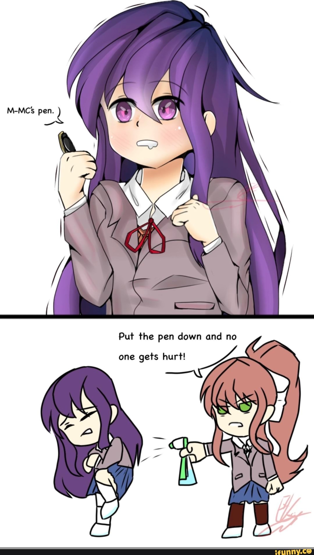 Ddlc фанфики юри фото 114