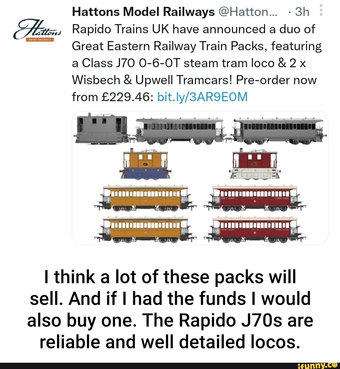 Hattons Model Railways Hatton... Sh Rapido Trains UK have announced a