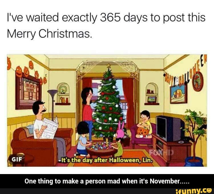 I've waited exactly 365 days to post this Merry Christmas. 