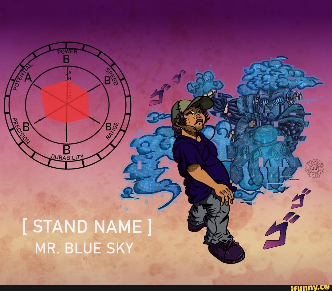 Stand Name Mr Blue Sky