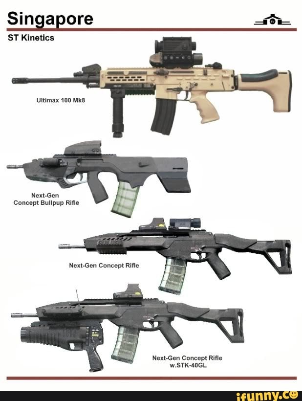 Singapore Next-Gen Concept Bullpup Rifle Next-Gen Concept Rifle - iFunny