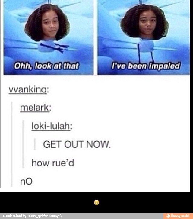 vvankina:
loki-lulah:
GET OUT NOW.
how rue'd
no - π