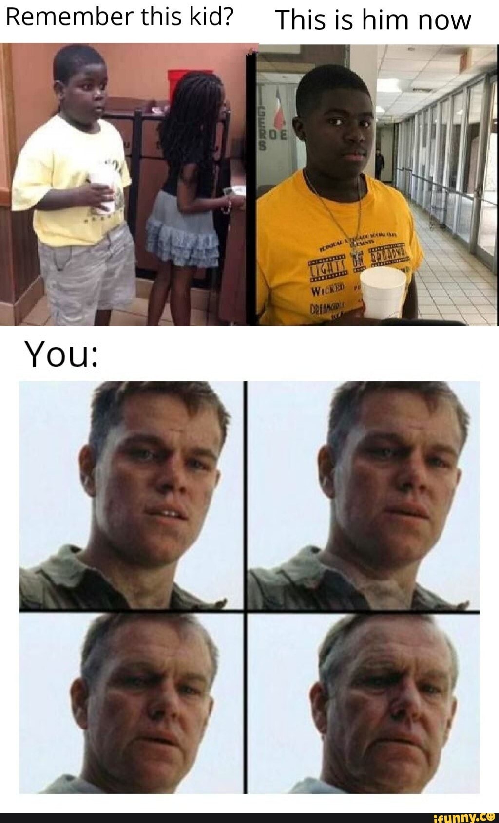Remember this kid? This is him now
o