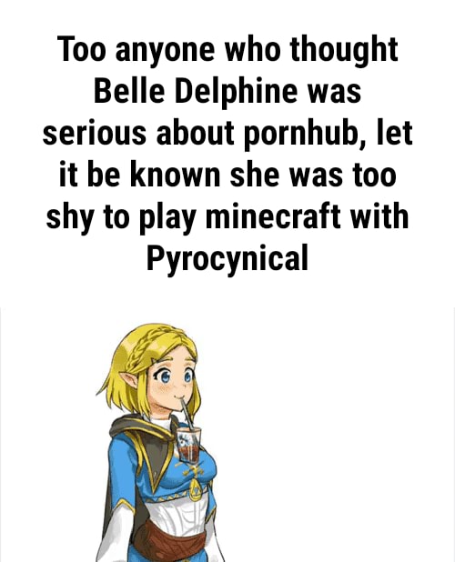 Belle Delphine getting ready to play Minecraft with pyro : r/pyrocynical