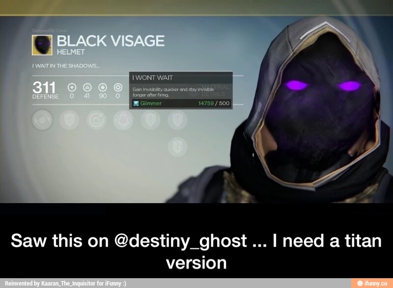 destiny ghost meme