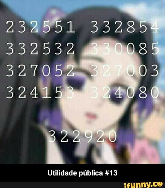 LO
La
3270524 327005
324080
3222940
Utilidade pública 413 - Utilidade pública #13