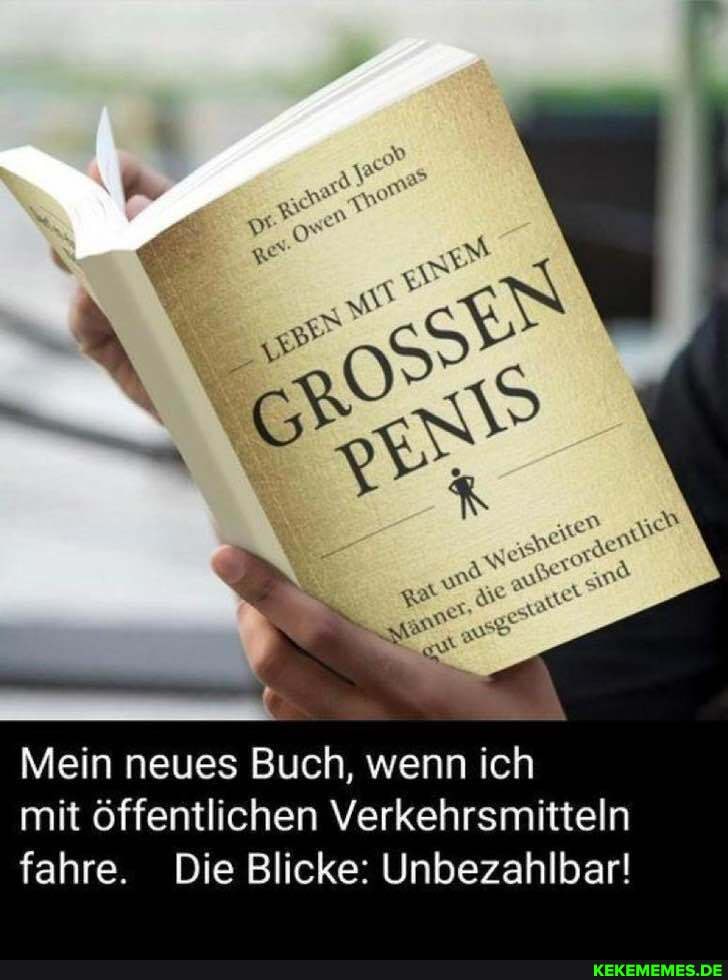 Mein neues Buch, wenn ich mit öffentlichen Verkehrsmitteln fahre. Die Blicke: Unbezahlbar!