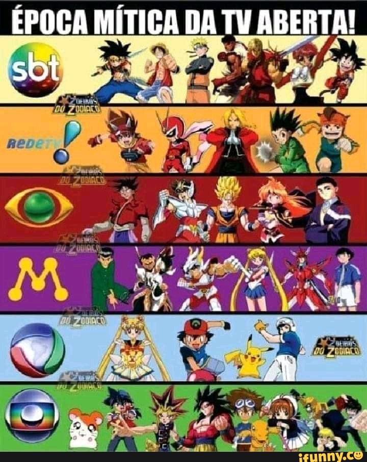 ÉPOCA MÍTICA DA TV ABERTA!
