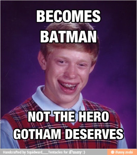 BECOMES
BATMAN
À
I
A
EH ERO
"GOTHAM DESERVES