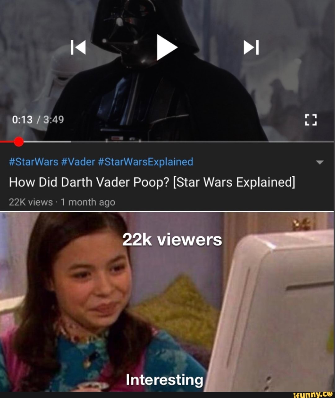 How Did Darth Vader Poop? [Star Wars Explained] iFunny