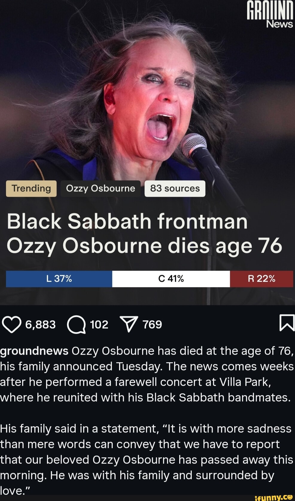 google has ozzy osbourne died