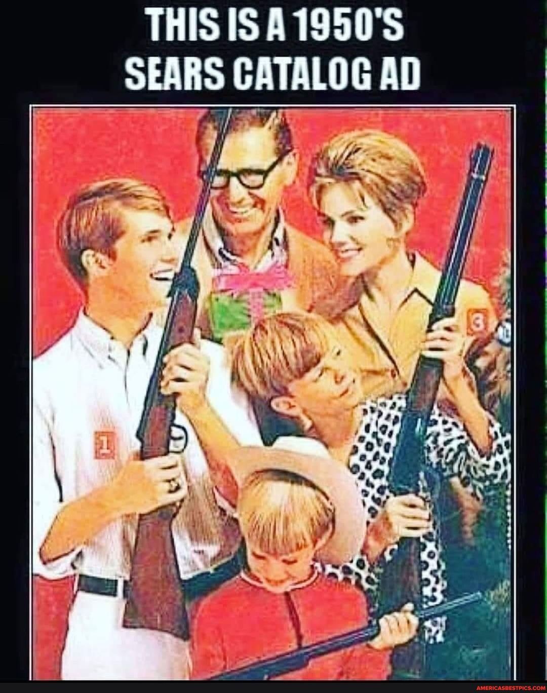 THIS IS A 1950'S SEARS CATALOG AD as America’s best pics and videos