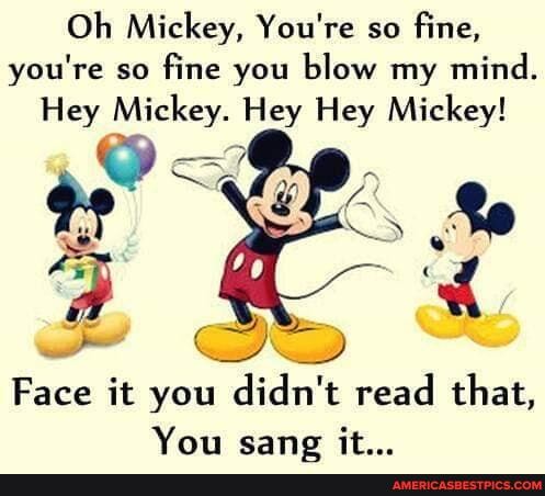 Who sang oh mickey you re so fine