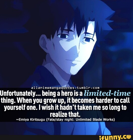 Kiritsugu memes. Best Collection of funny Kiritsugu pictures on iFunny