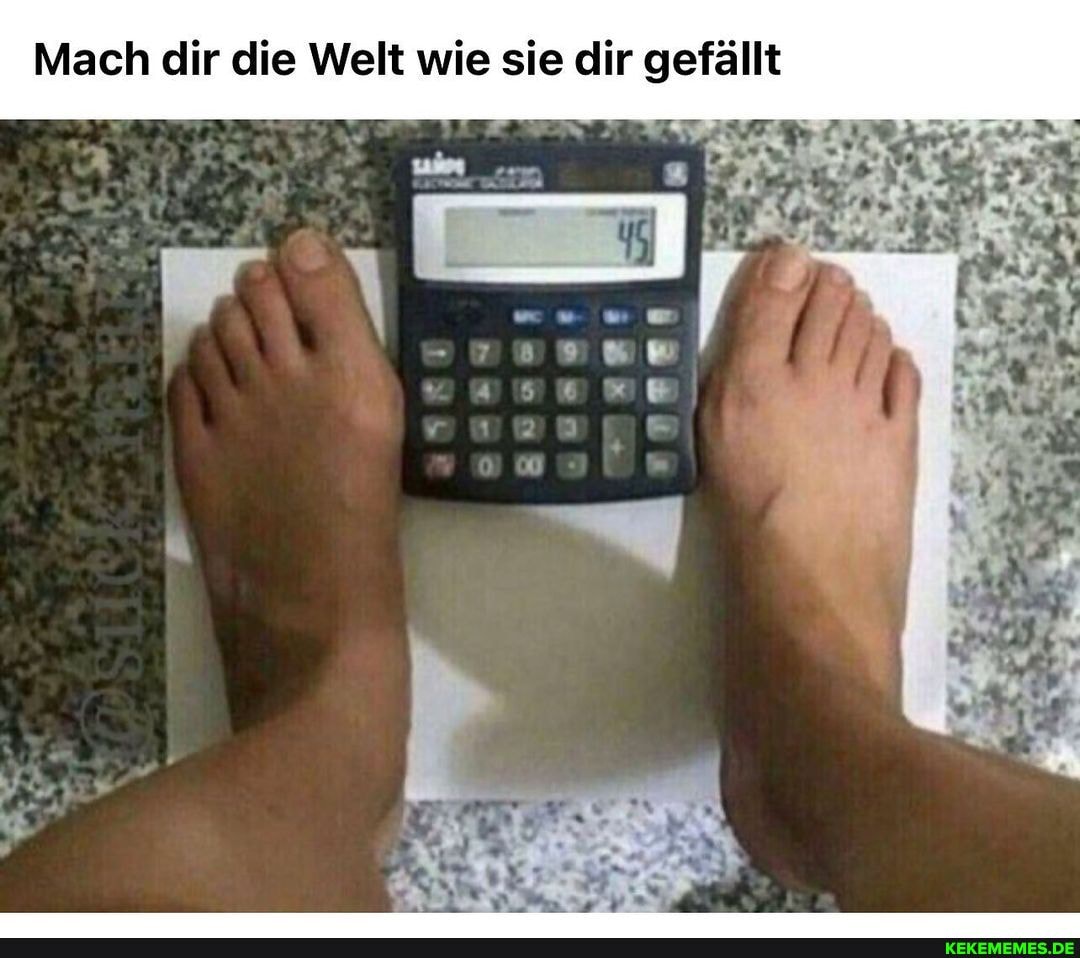 Mach dir die Welt wie sie dir gefällt