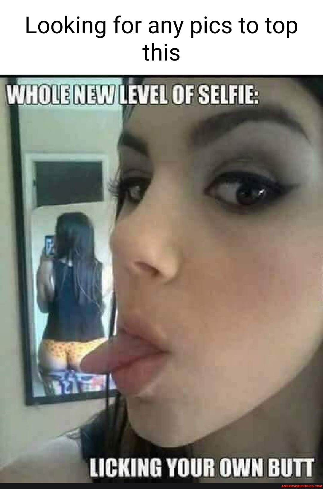 butt selfie meme