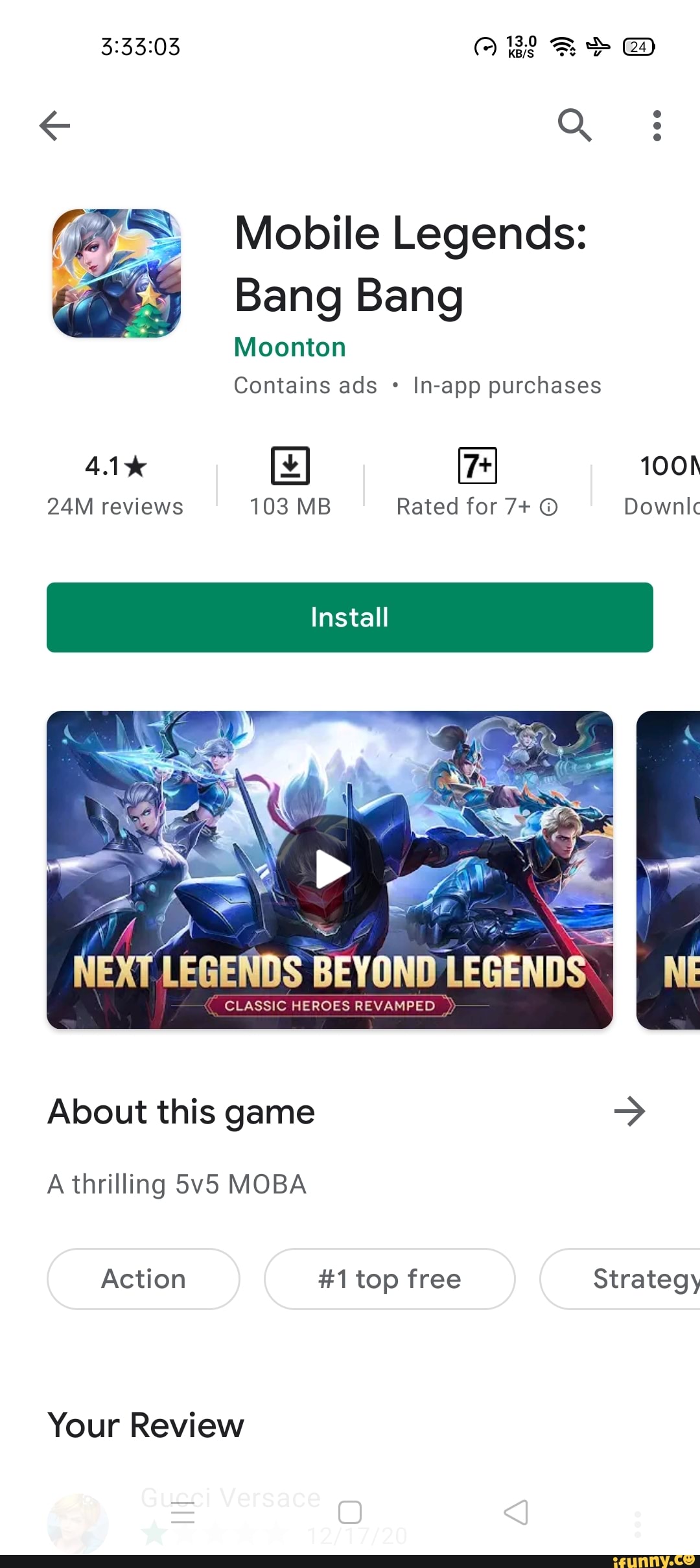 How to Install Mobile Legends 