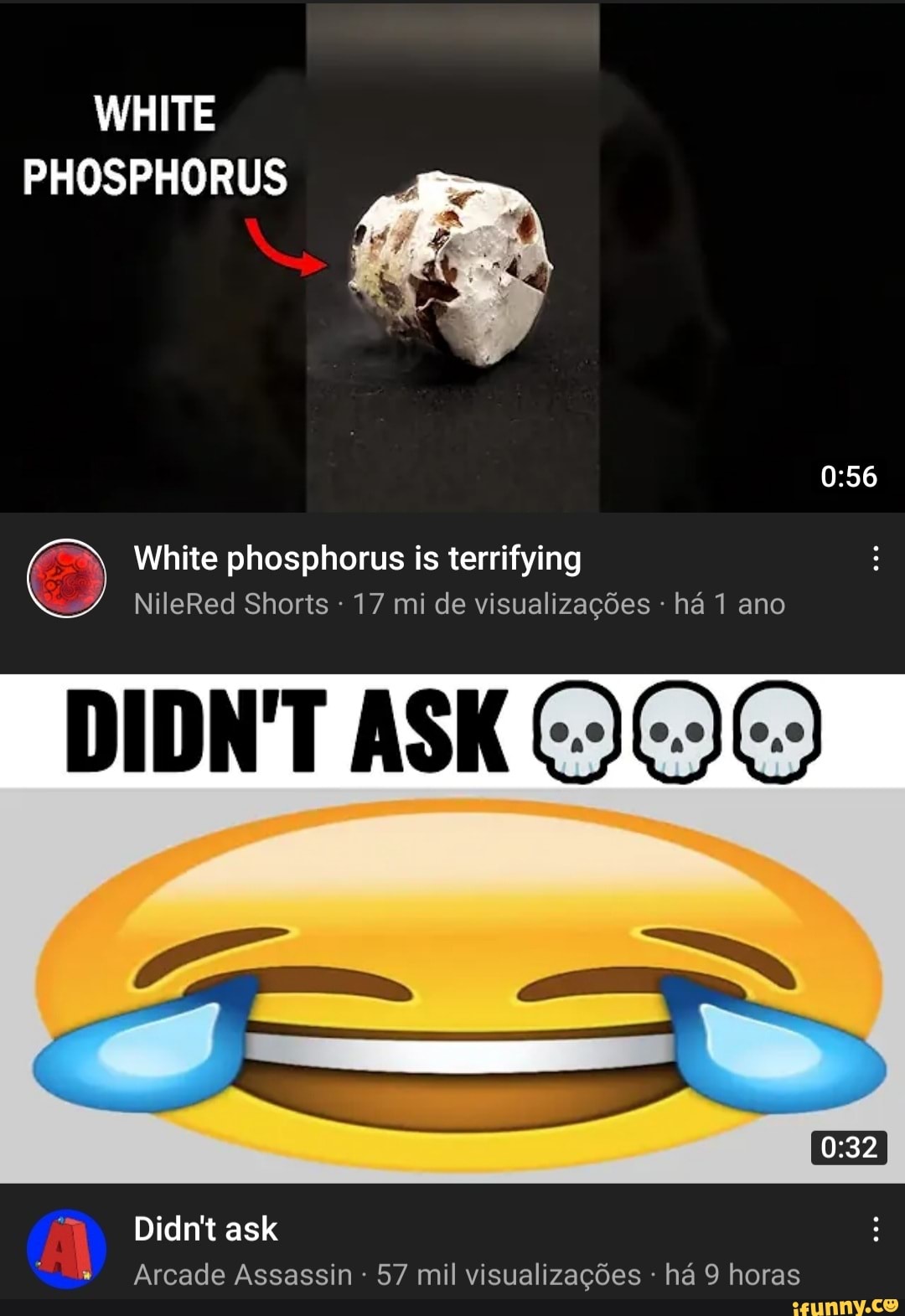 White Phosphorus White Phosphorus Is Terrifying Didn T Ask Nilered