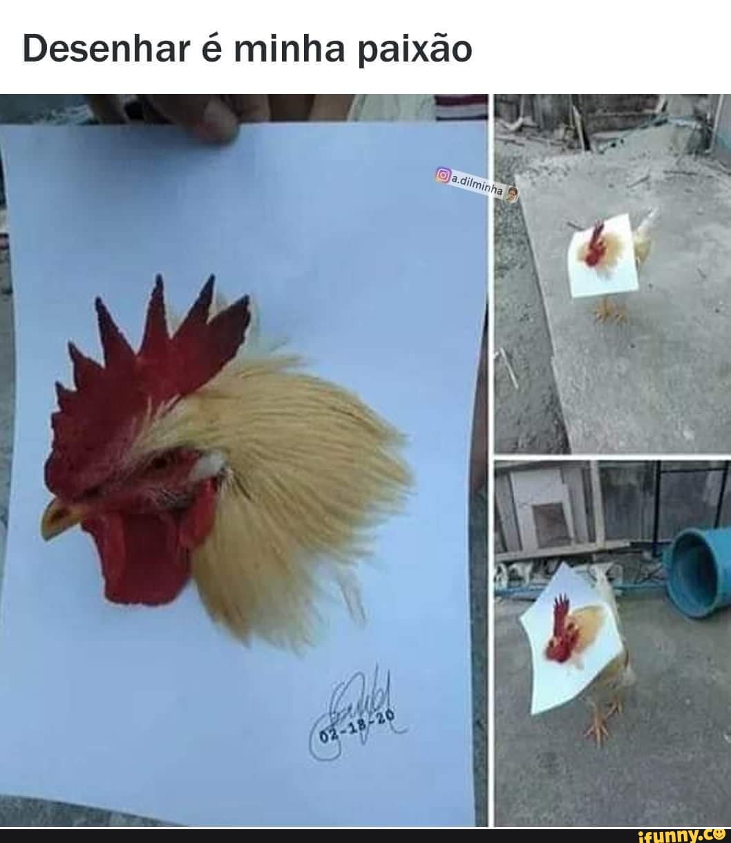 Desenhar é minha paixão
