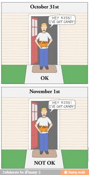 October 31st
HEY Kbs!
November Ist
NOT OK