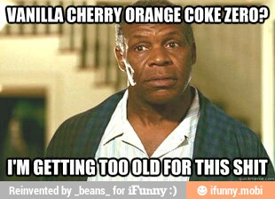 ¡VANILLA CHERRY ORANGE COKE ZERO?)