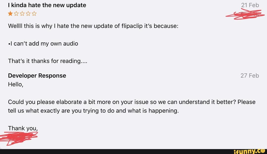 Kinda hate the new update 21 Feb Wellll this is why I hate the new ...