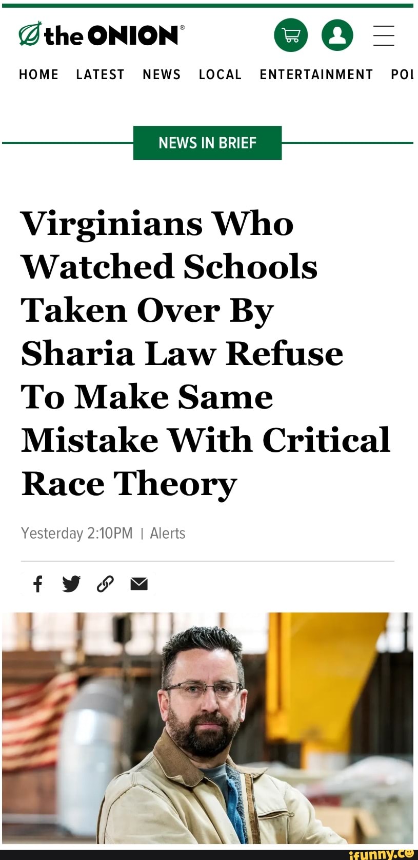 The Onion Home Latest News Local Entertainment Pol News In Brief Virginians Who Watched Schools Taken