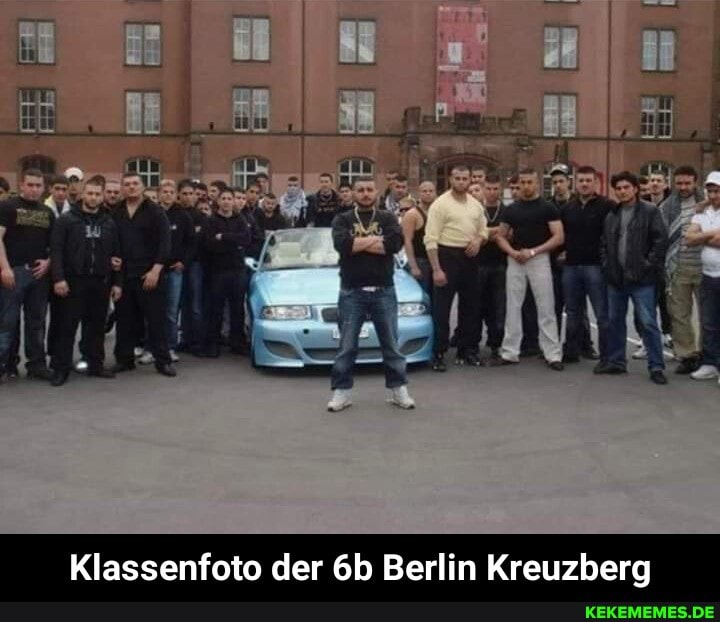 Klassenfoto der Berlin Kreuzberg - Klassenfoto der 6b Berlin Kreuzberg