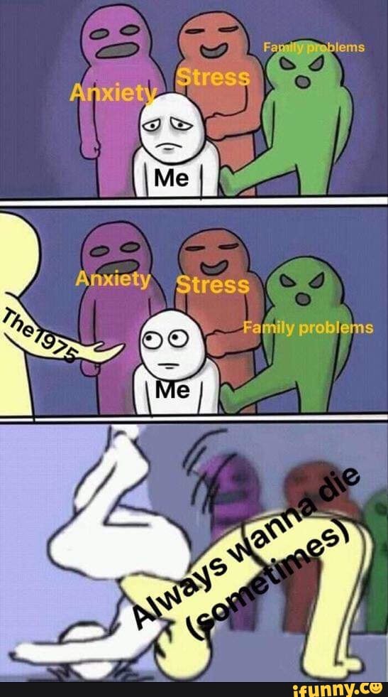 Stress
Anxiet
E
Family problems