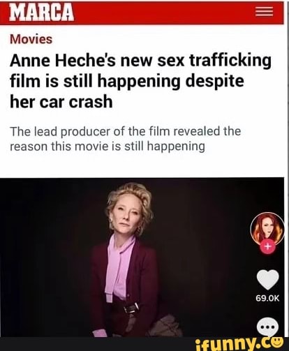 Movies Anne Heches New Sex Trafficking Film Is Still Happening Des Her Car Crash The Lead 