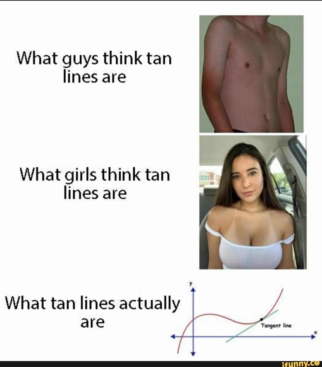 Why do guys like tan lines